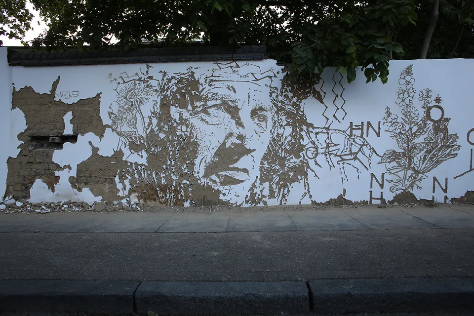 Phytology Project — Walls work, 2014, London, United Kingdom