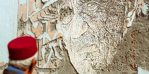 Hmed Ben Yaala — Djerbahood — Walls work, 2025, Erriadh, Tunisia
