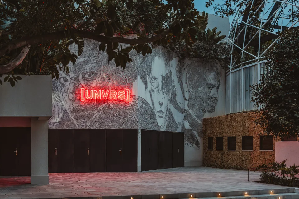 UNVRS — Hï Ibiza × W1 Curates — Walls work, 2026, Ibiza, Spain