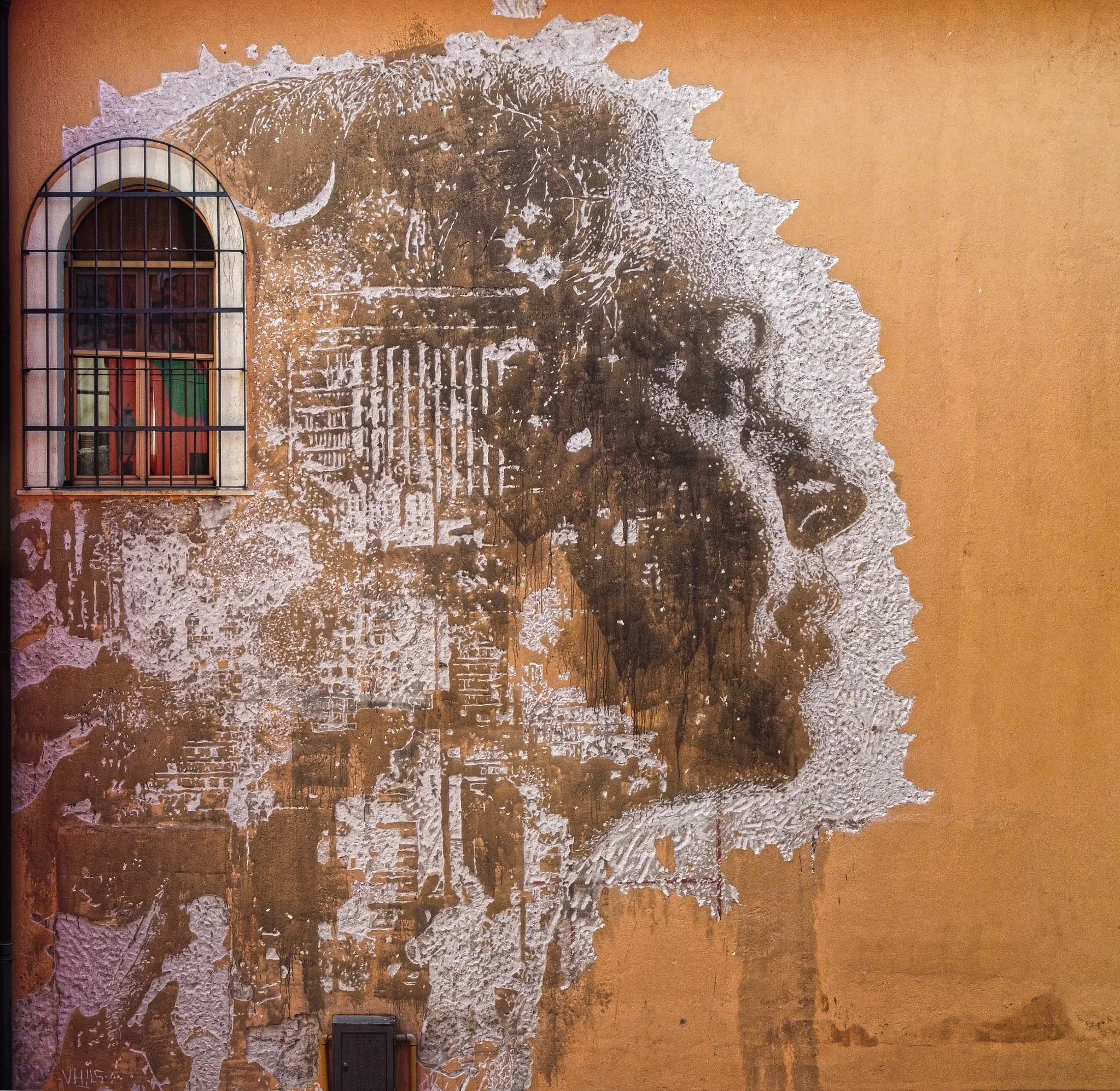 Borgo Universo — Walls work, 2023, Aielli, Italy