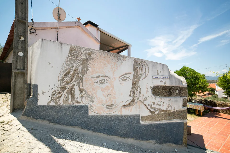 Festival Aldeias Artísticas — Walls work, 2015, Juncal do Campo, Portugal