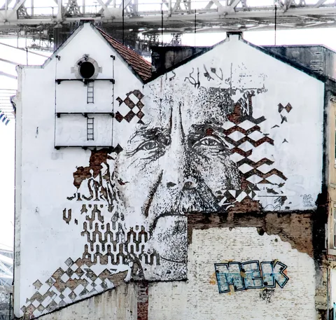 Alcântara — Av. da Índia — Paredes, 2014, Lisboa, Portugal