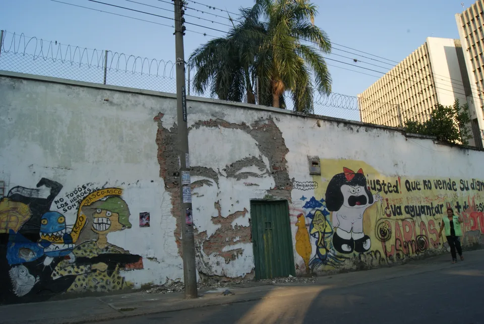 Scratching the Surface, Colombia — Walls work, 2010, Medellín, Colombia