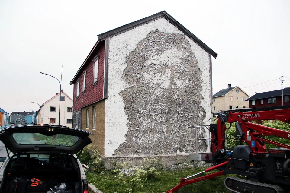 Komafest — Walls work, 2012, Vardø, Norway