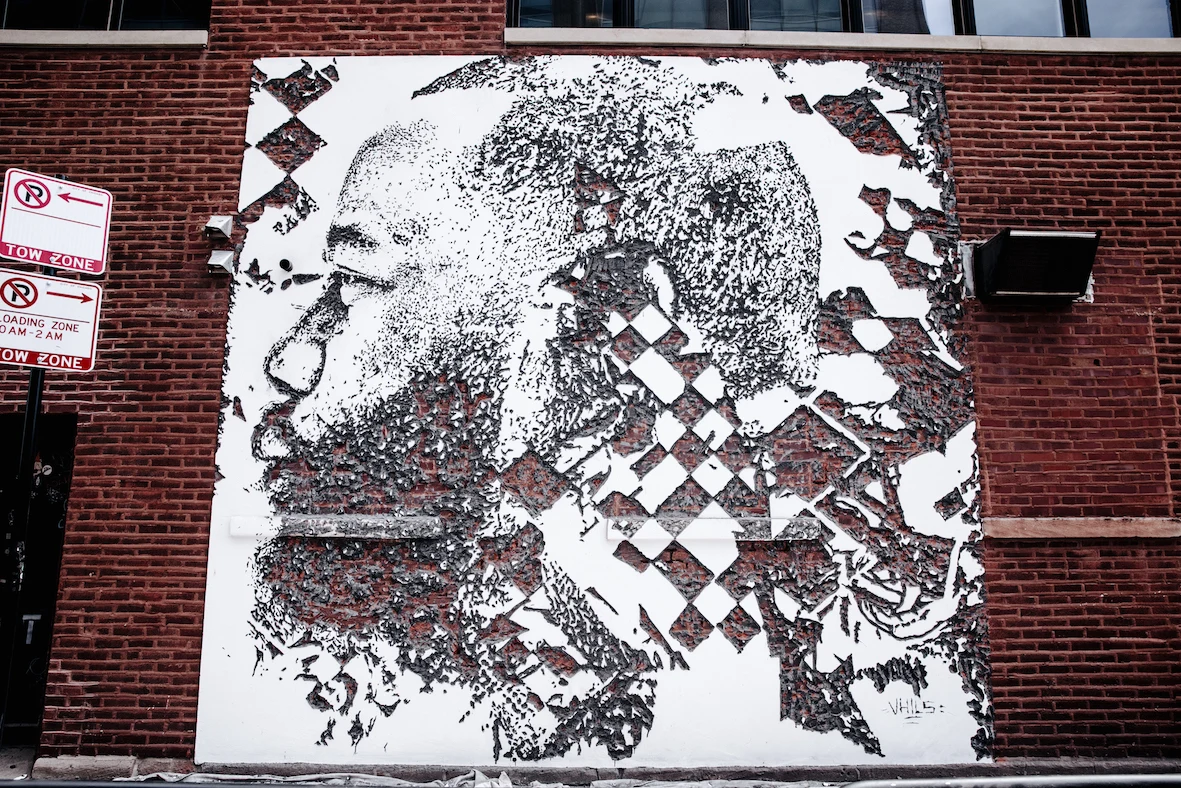 Making the Invisible Visible – Hennessy — Walls work, 2018, Chicago, United States