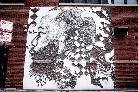 Making the Invisible Visible – Hennessy — Walls work, 2018, Chicago, United States