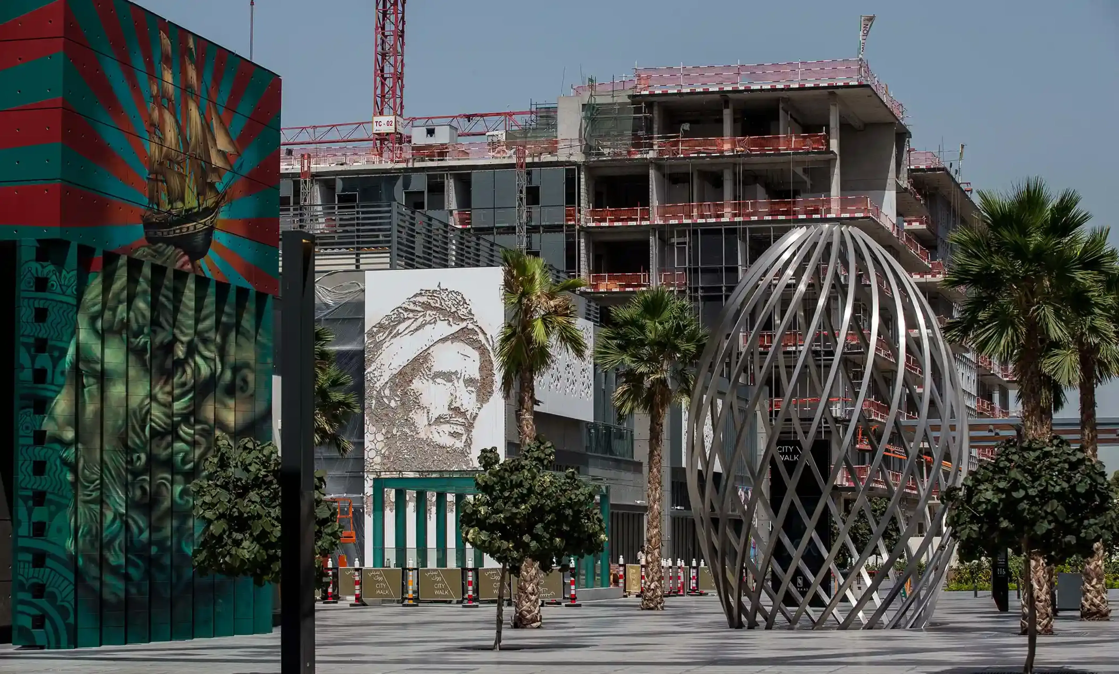 Scratching the Surface Project / Dubai — Paredes, 2016, Dubai, Emirados Árabes Unidos