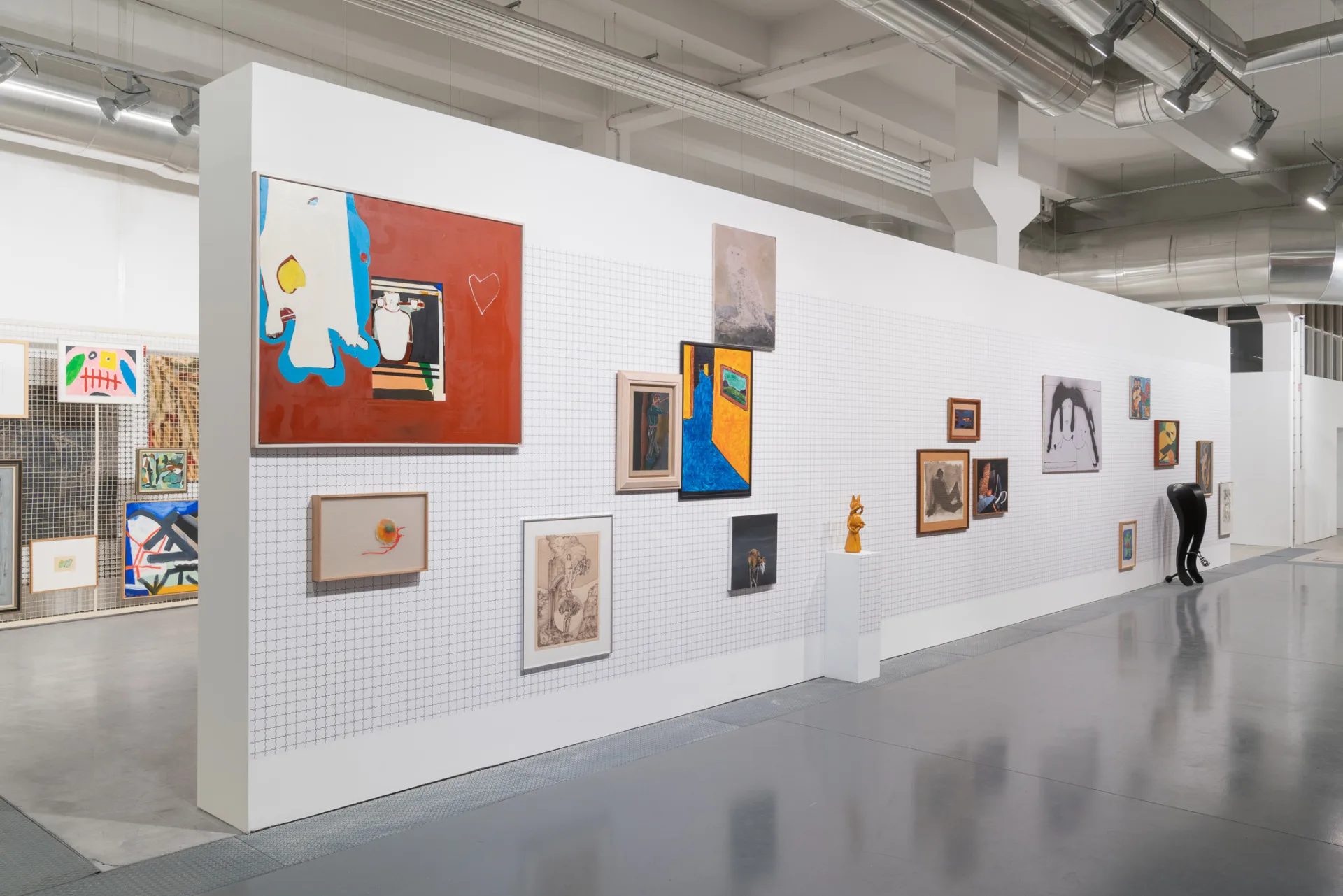 Descuradas. Artworks from the Norlinda and José Lima Collection — Walls work, 2023, São João da Madeira, Portugal