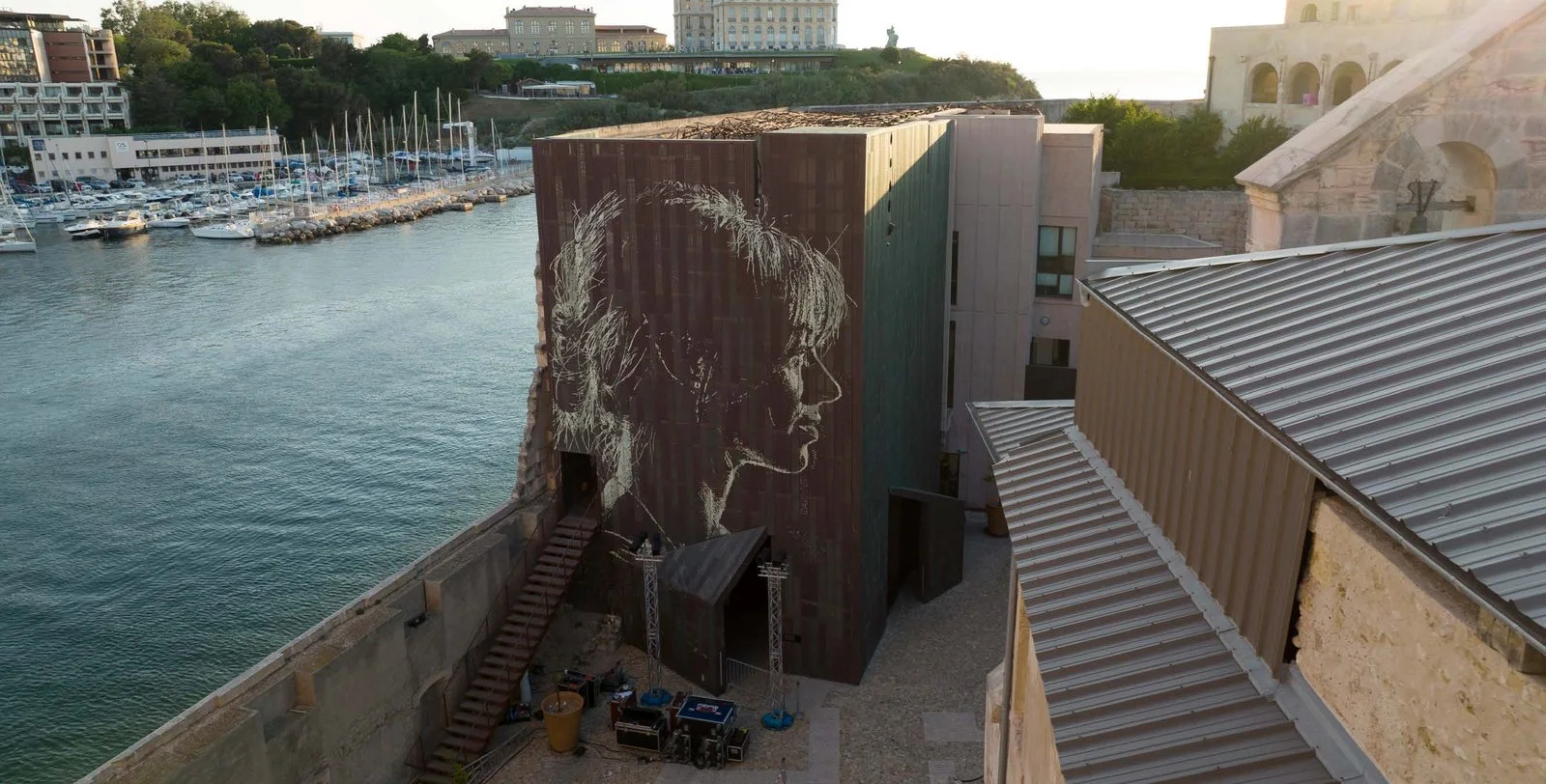 MUCEM, Marseille — Walls work, 2022, Marseille, France
