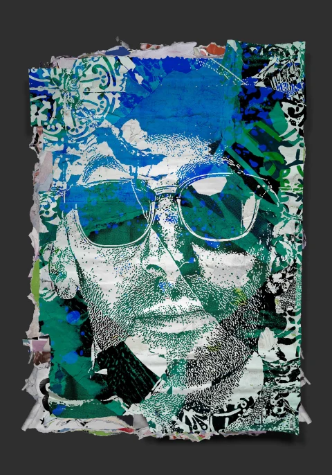 Portrait (JR) — Billboards work, 2022