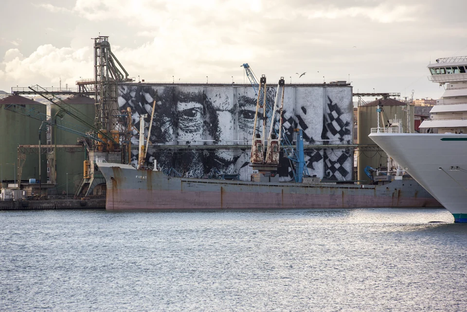 Catania, Italy — Walls work, 2015, Catania, Italy