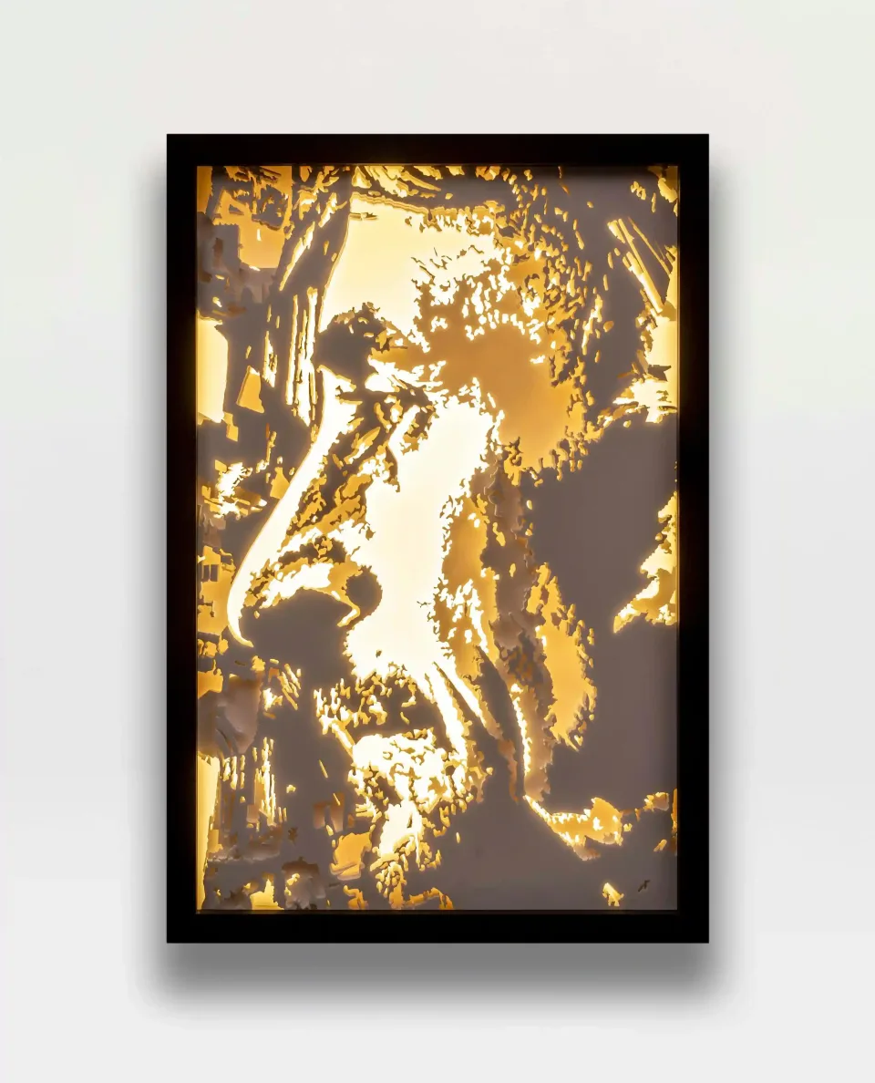 Glimmer Series #05, 2023 — Light work, 2023
