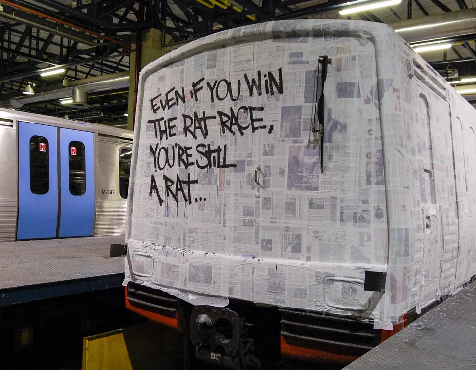 Even if You Win the Rat Race, You’re Still a Rat