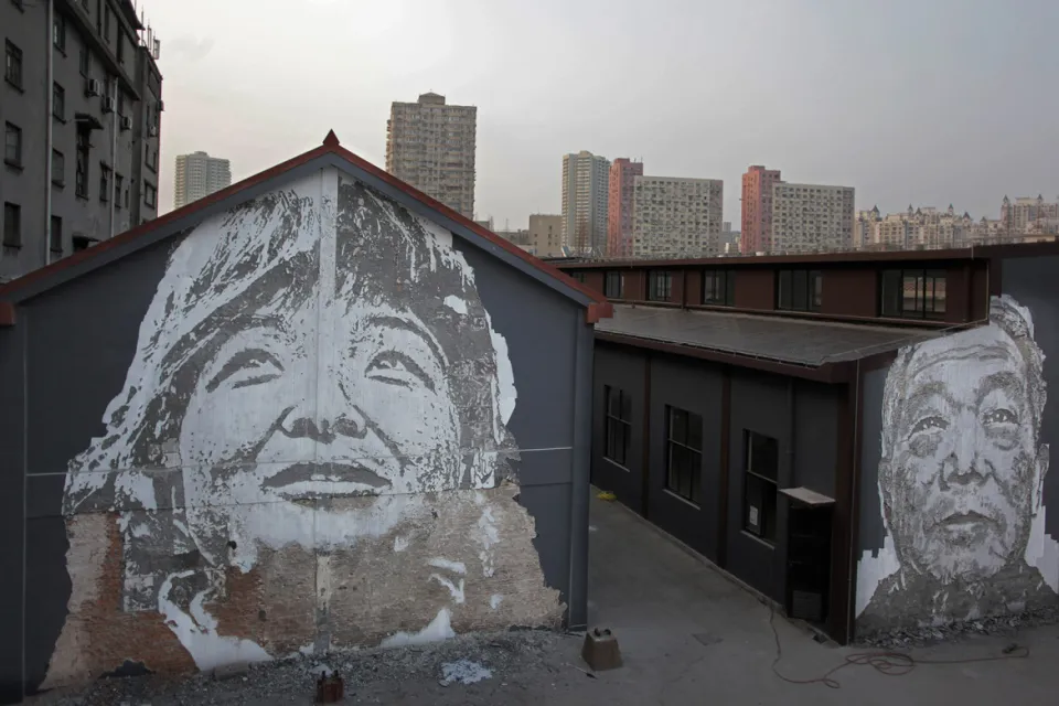 Untitled (Shanghai, 2012) — Walls work, 2012, Shanghai, China