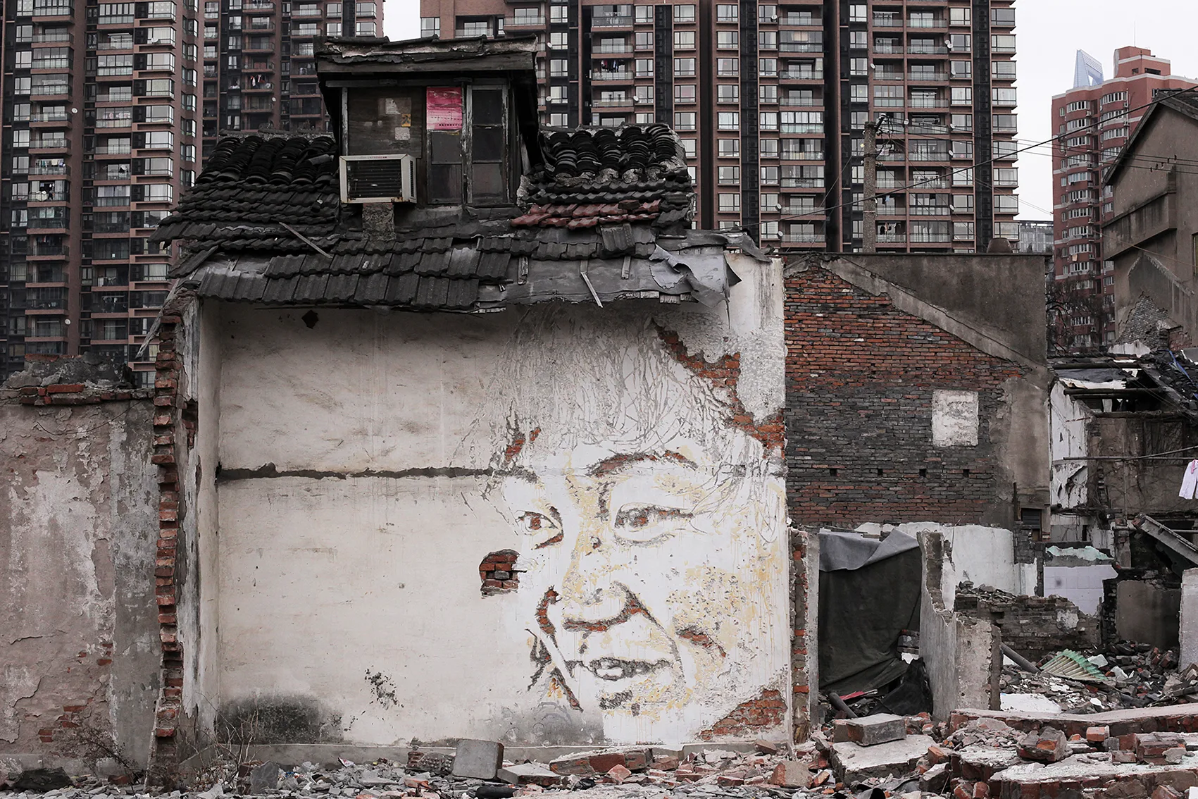 Visceral — Walls work, 2012, Shanghai, China