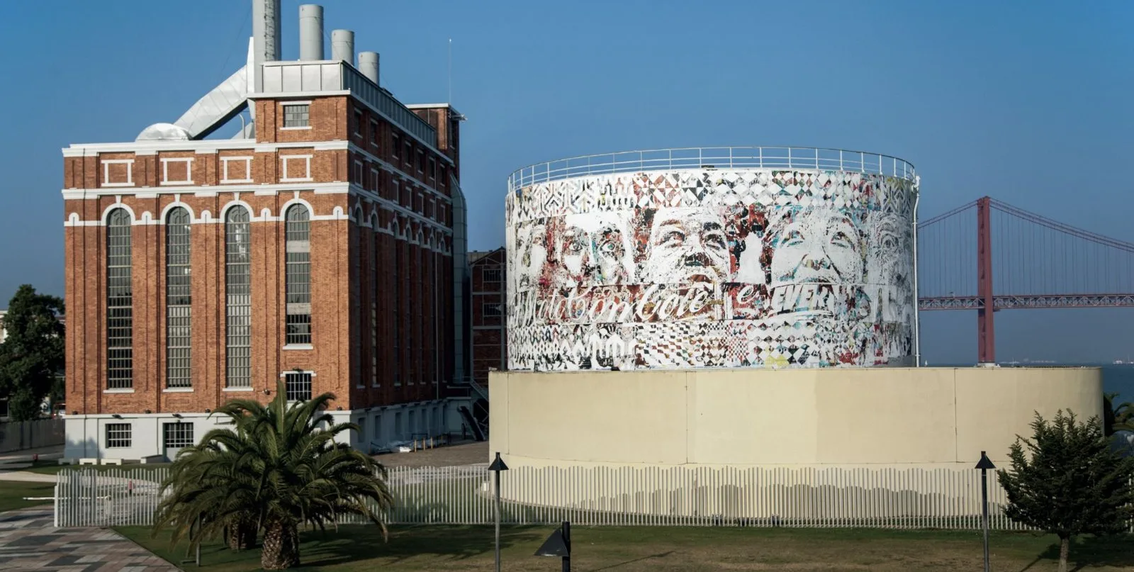 Gasometer Mural, Lisbon — Billboards work, 2014