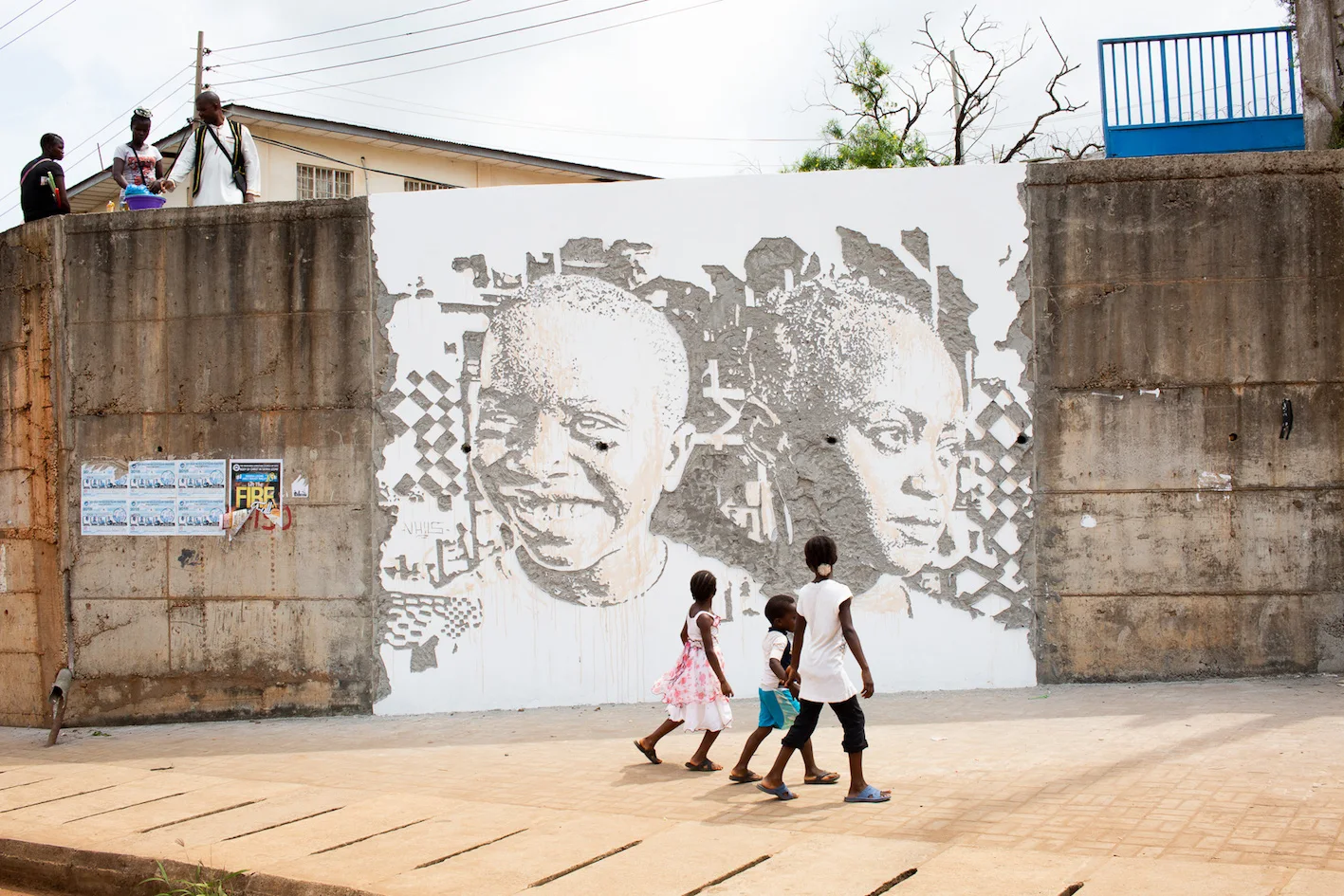 We Yone Child Foundation, Freetown — Paredes, 2018, Freetown, Serra Leoa