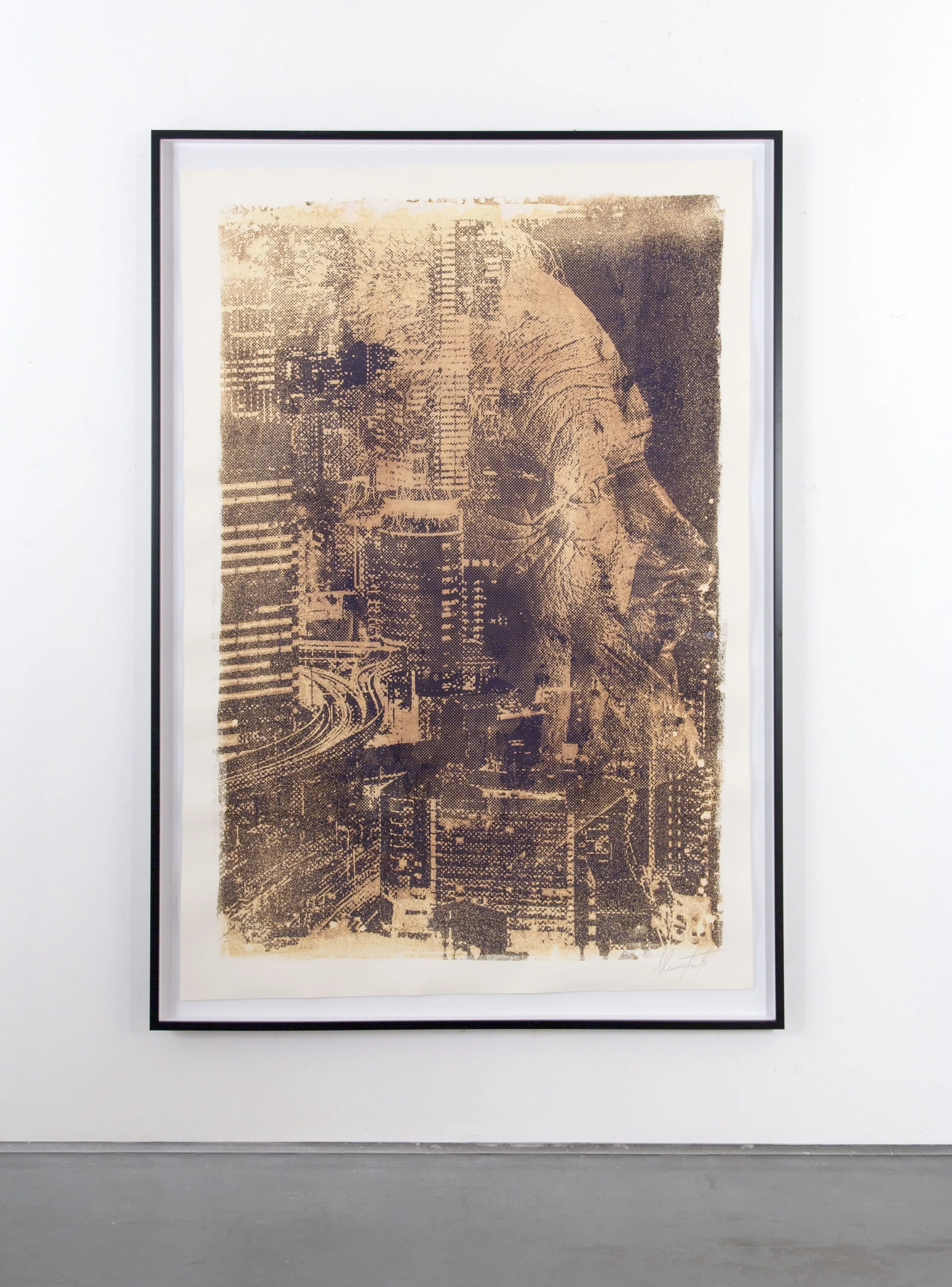 Disintegrative Series #03, 2018 — Paper work, 2018