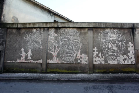 São João da Madeira / Portugal / 2013 — Walls work, 2013, São João da Madeira, Portugal
