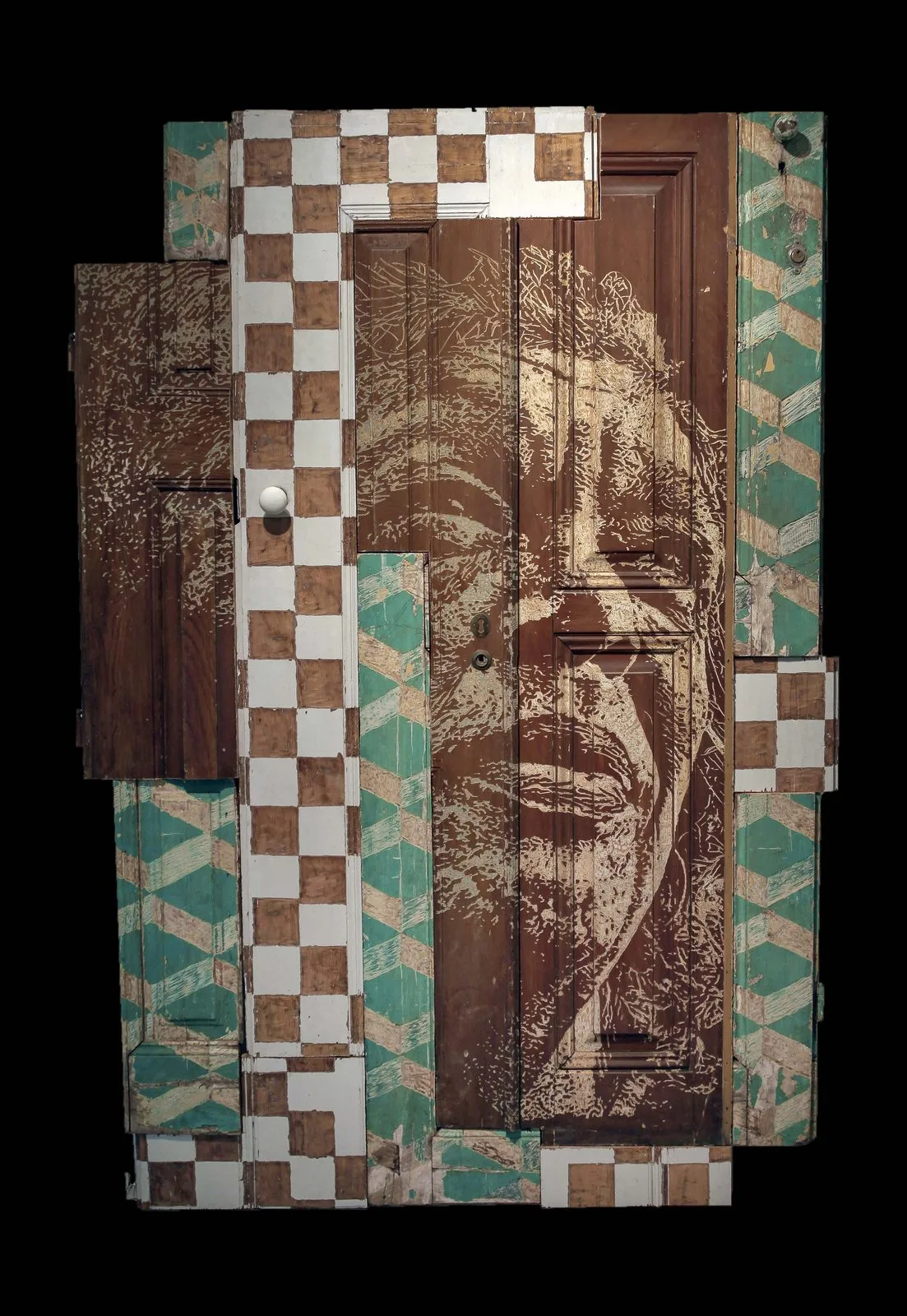 Ataxia Series #12 — Wood work, 2013