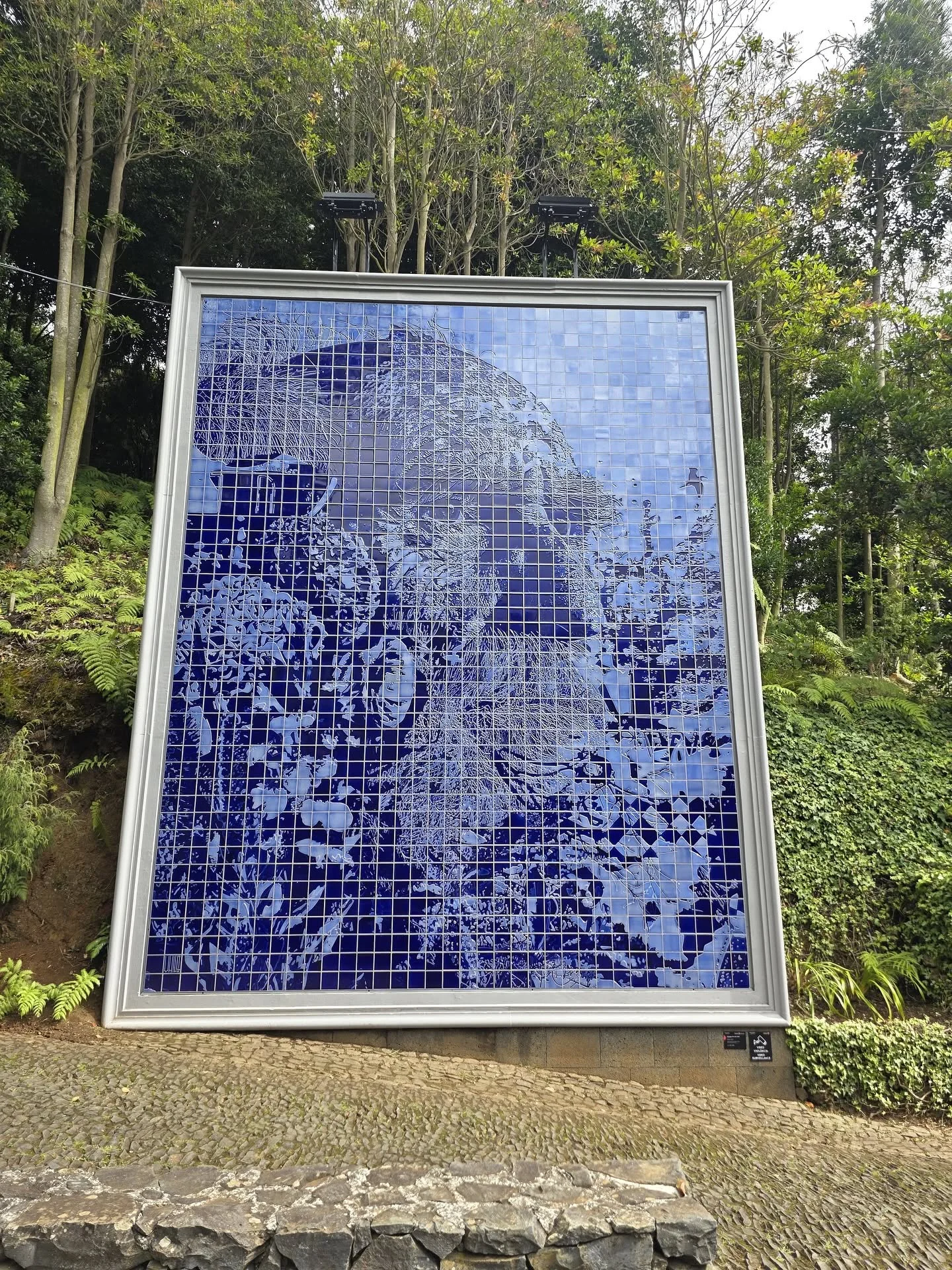 Marulho — Monte Palace — Tiles work, 2025, Madeira, Portugal