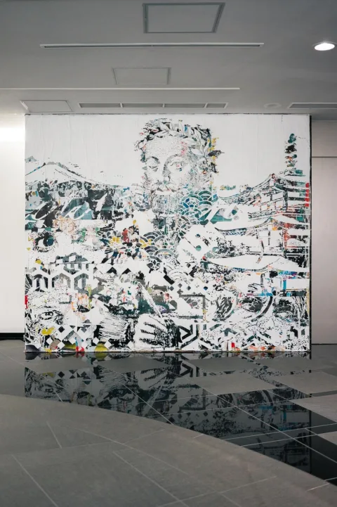 Untitled Poster Mural — Billboards work, 2023, Tokyo, Japan