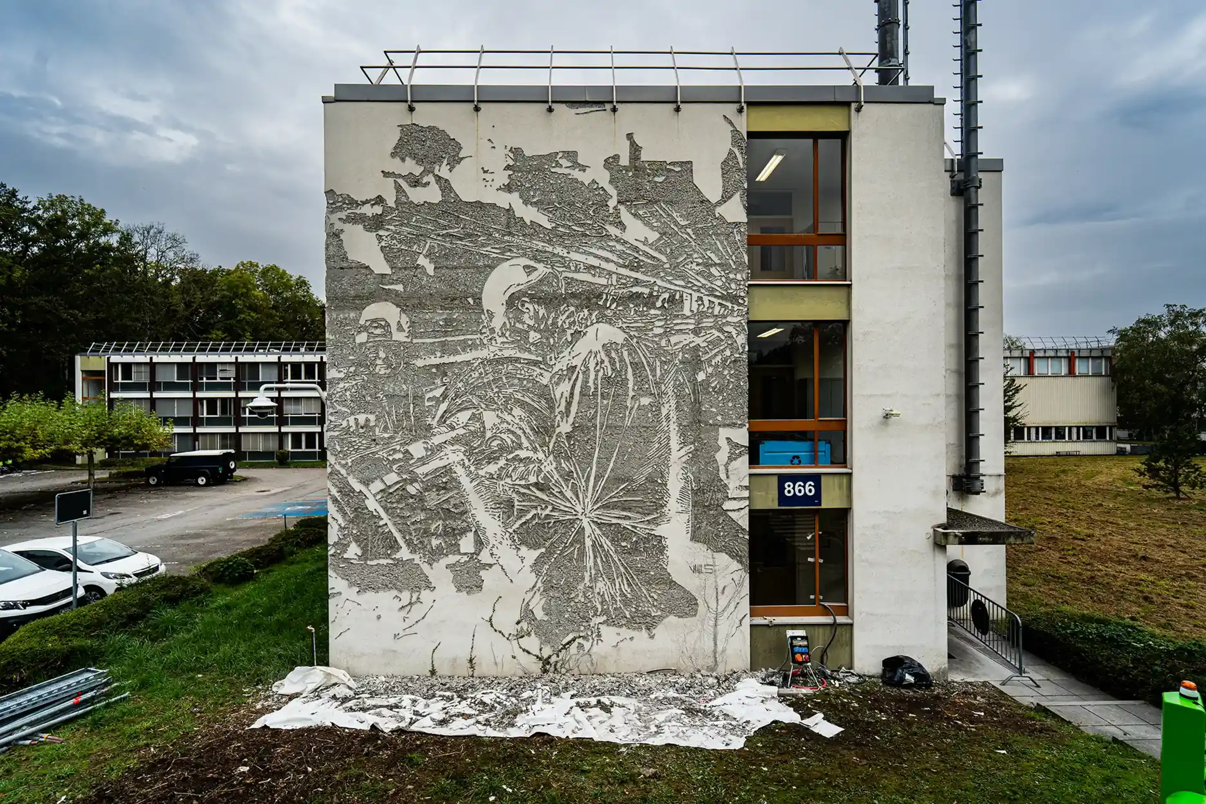 Scratching the Surface Project, CERN, Geneva — Paredes, 2024, Prévessin, França