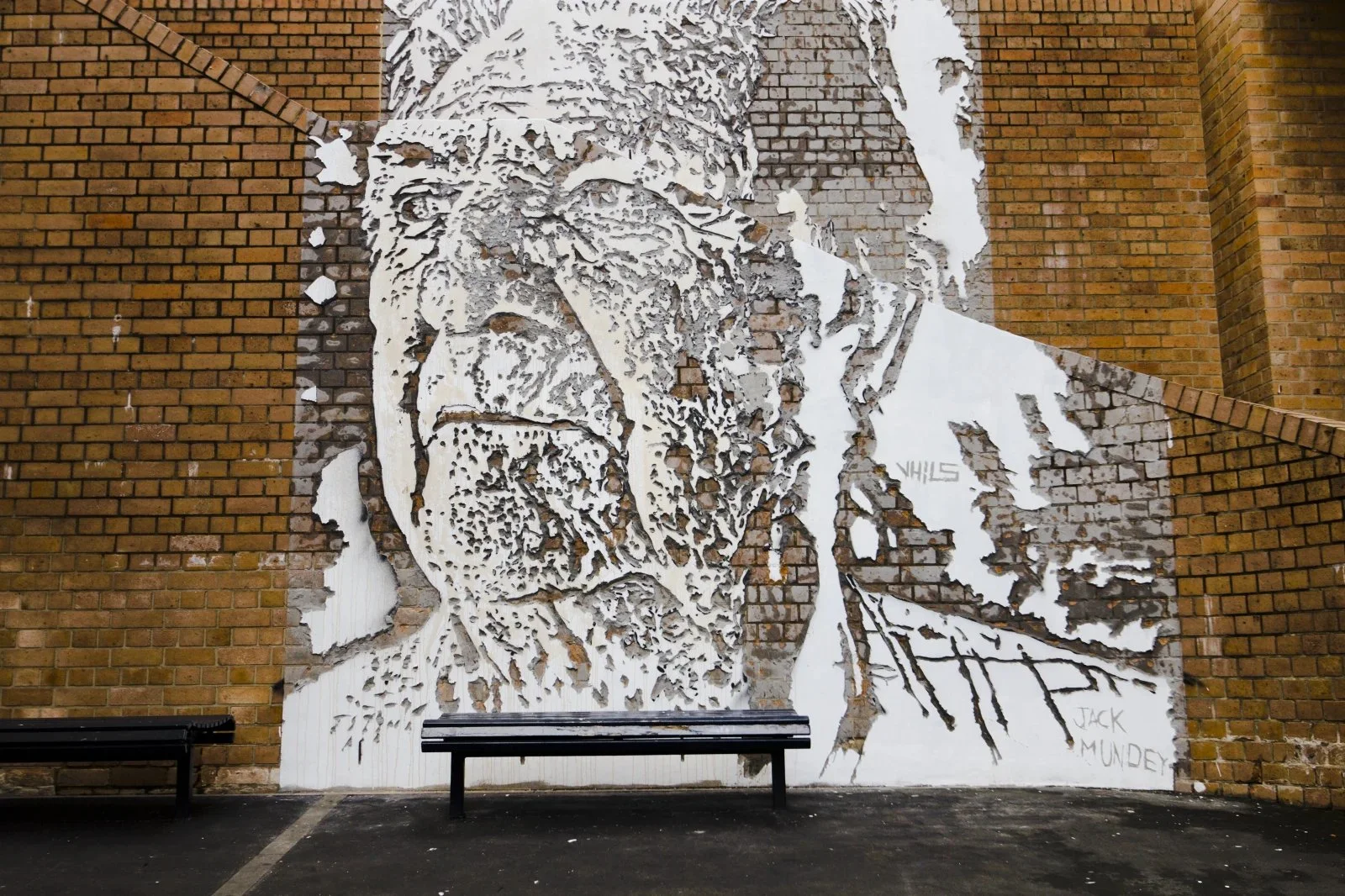 Scratching the Surface Project — Sydney (Jack Mundey) — Walls work, 2013, Sydney, Australia