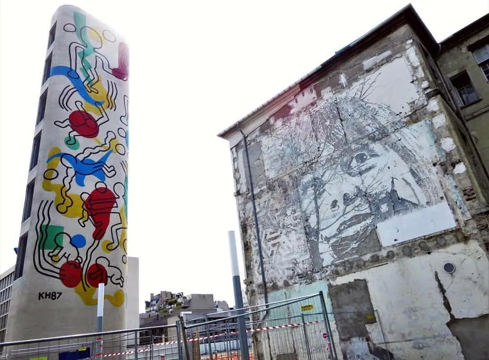 Necker Hospital — Walls work, 2014, Paris, France