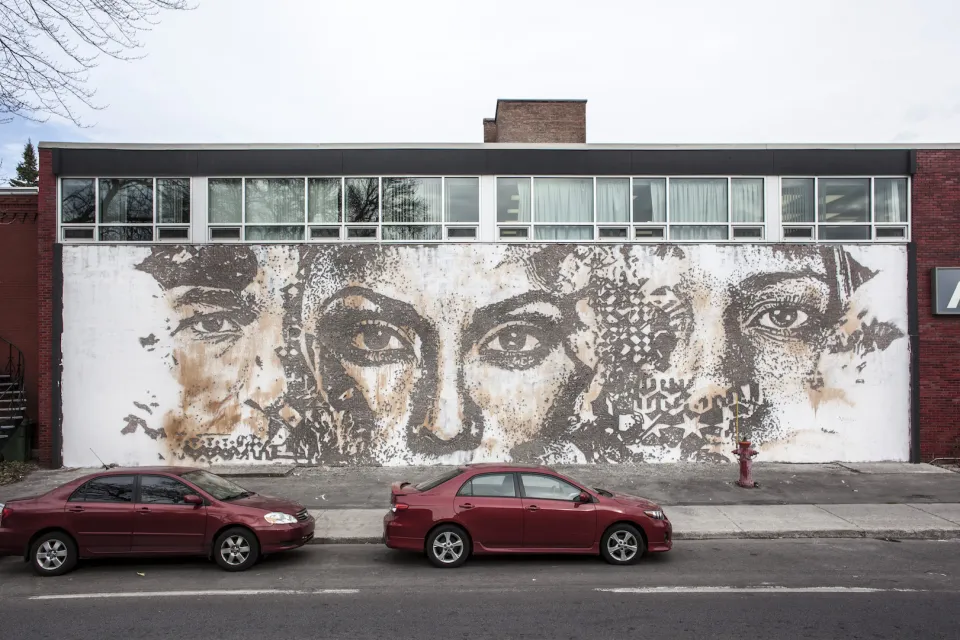 Programe d'art mural / Ville de — Paredes, 2017, Montréal, Canadá